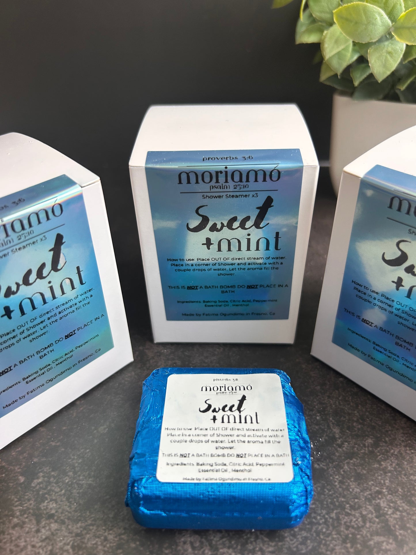 Aromatherapy Peppermint Menthol Shower Steamers
